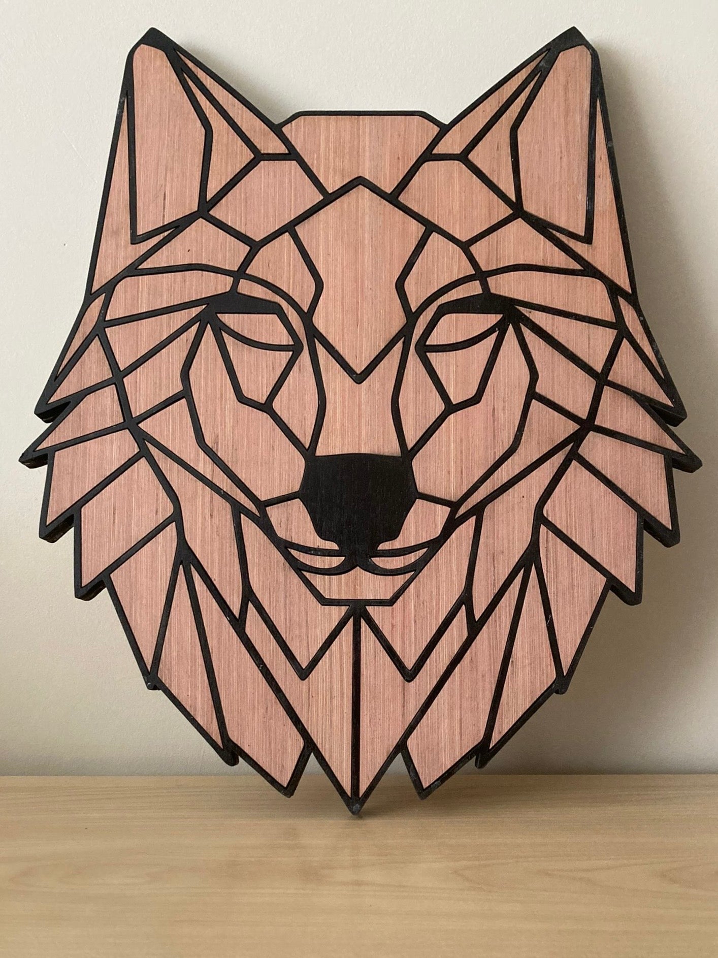 Geometrische wolf