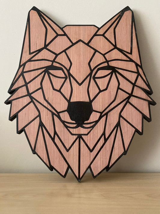 Geometrische wolf