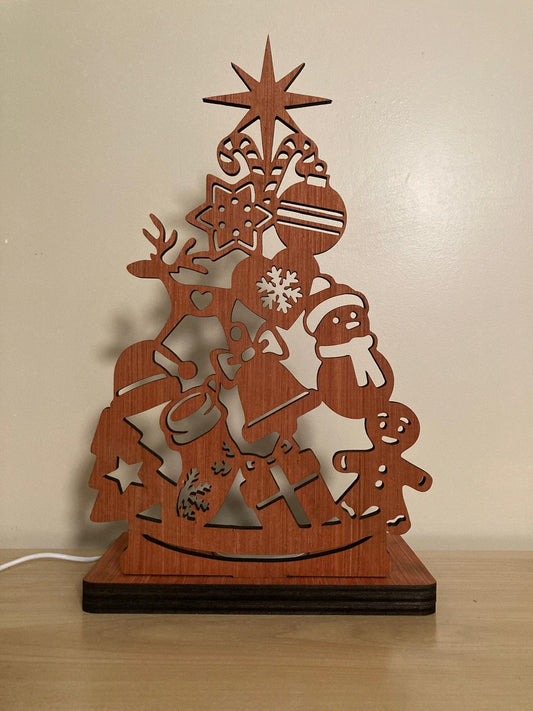 KERSTBOOM MET USB VERLICHTING