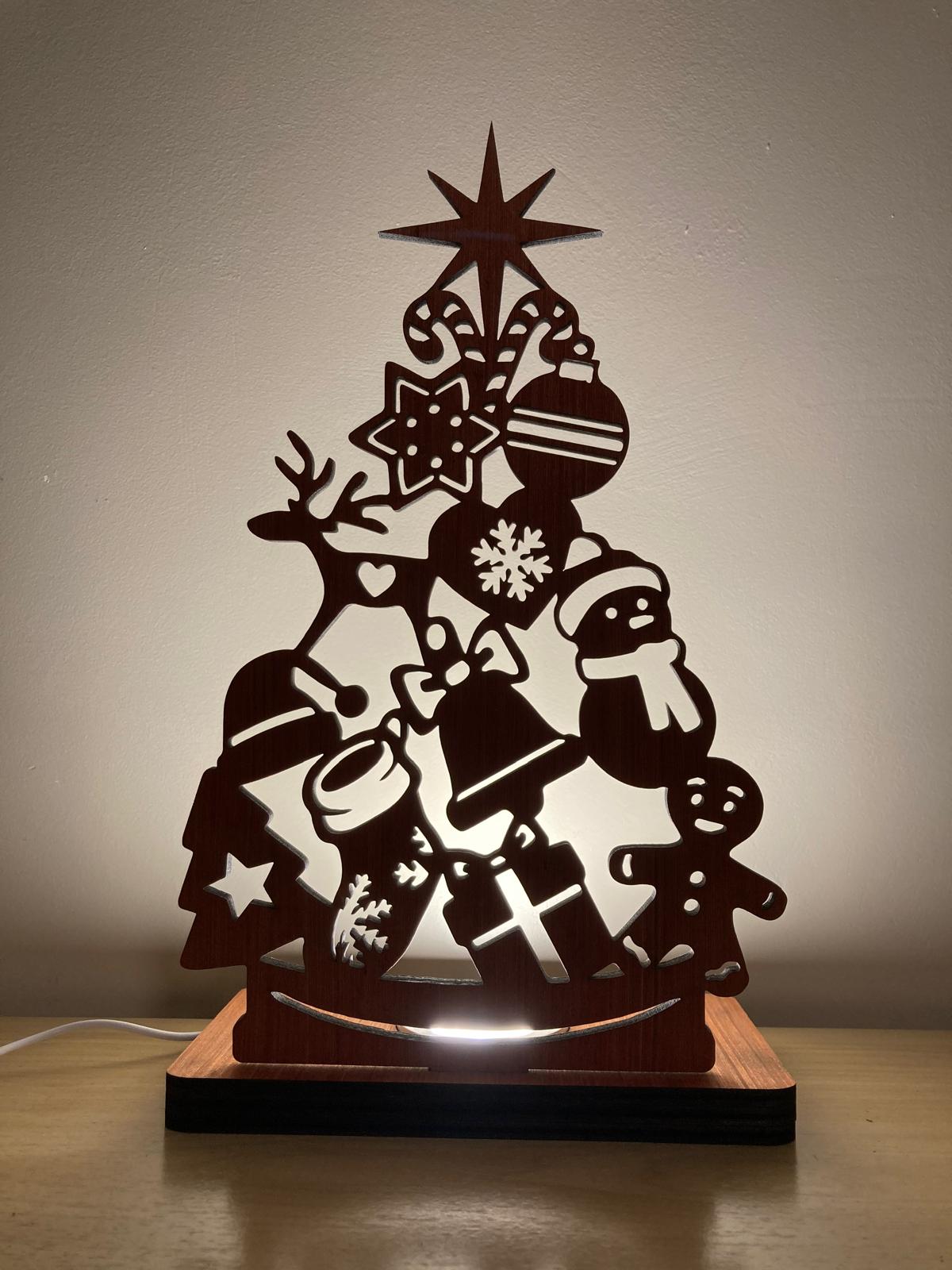 KERSTBOOM MET USB VERLICHTING